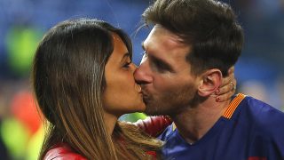 Messi y Antonella en una imagen de archivo / Gtres