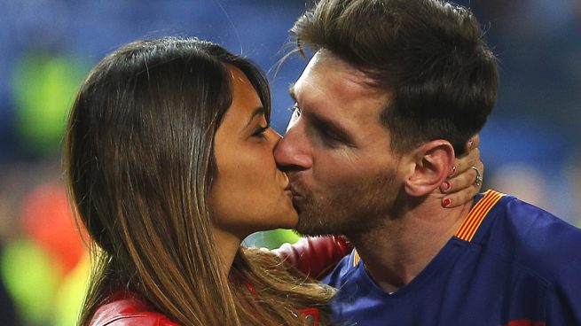 Messi y Antonella