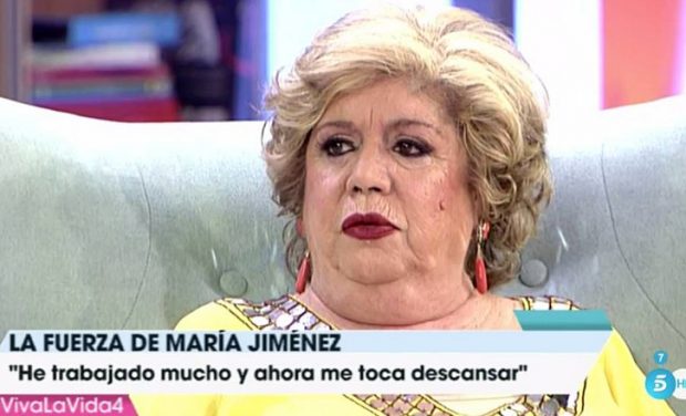 María Jiménez en 'Viva la vida' /Telecinco