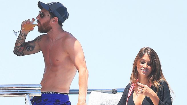 Leo Messi y Antonella Rocuzzo