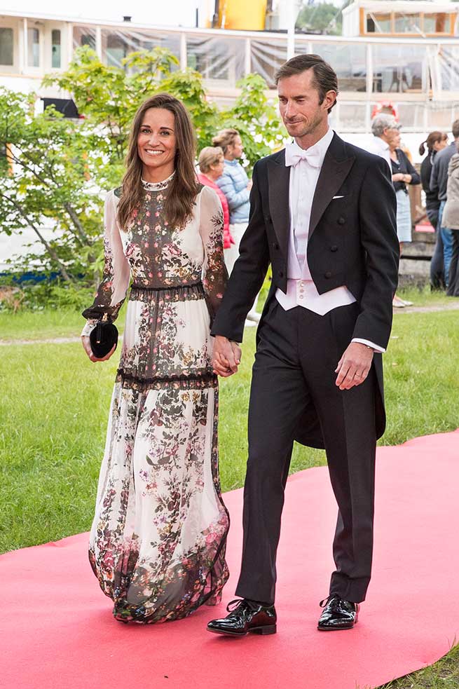 Pippa Middleton Look Invitada Vestido Erdem