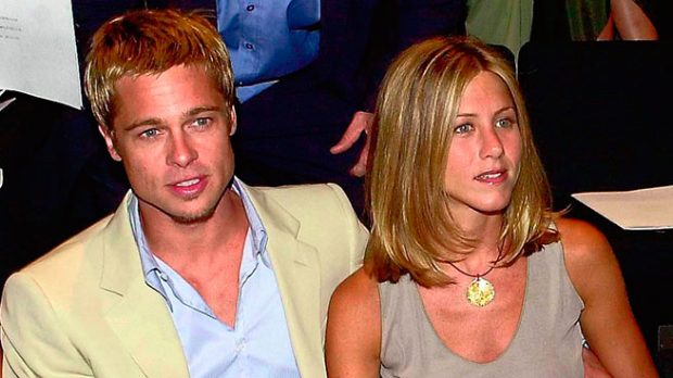 Brad Pitt y Jennifer Aniston 