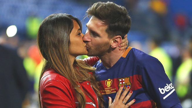 Leo Messi y Antonella Roccuzzo