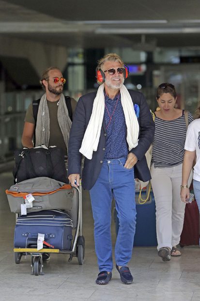 Bigote Arrocet en su llegada a España /Gtres