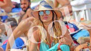 Elena Tablada durante unas vacaciones en Ibiza / LOOK