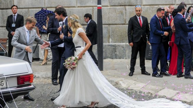 La boda del jugador de baloncesto Sergio Llull y Almudena Cánovas reúne a un ‘equipazo’ de altura