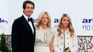 Pablo de Grecia con su mujer Marie Chantal y su hija Olympia / Gtres
