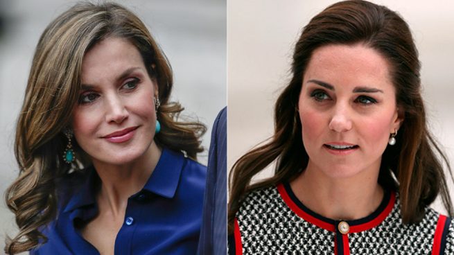 La reina Letizia y Kate Middleton