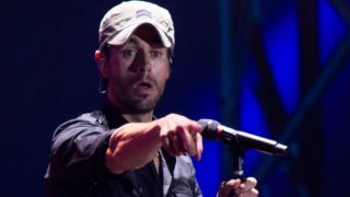 Enrique Iglesias durante el concierto de Santander /Gtres