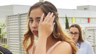 Andrea Janeiro durante su graduación / Gtres