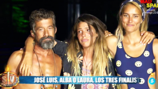 José Luis, Laura Matamoros y Alba Carrillo /Mediaset