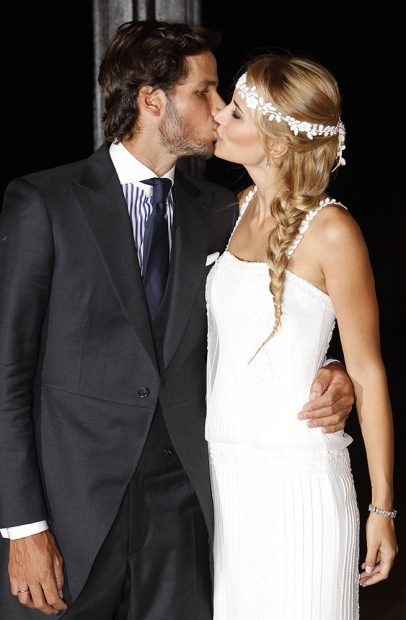 Feliciano López y Alba Carrillo