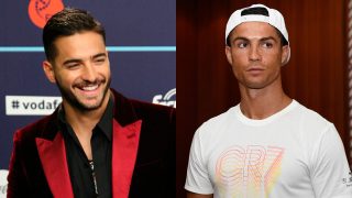 El cantante Maluma y Cristiano Ronaldo / Gtres