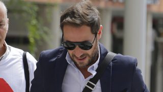 Antonio David Flores a su llegada a un juicio por la custodia de su hijo / Gtres