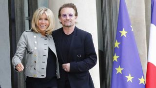 Brigitte Macron y Bono / Gtres