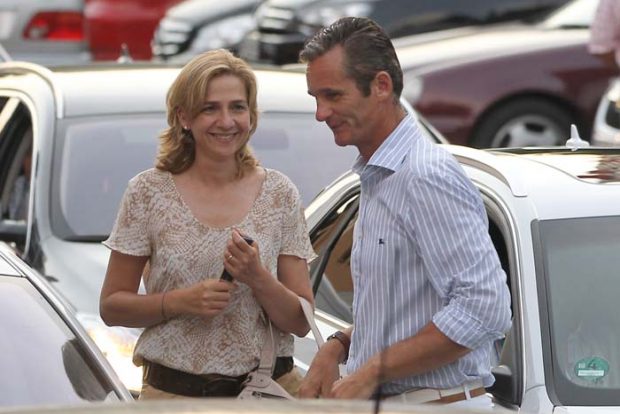 Iñaki Urdangarín y la infanta Cristina