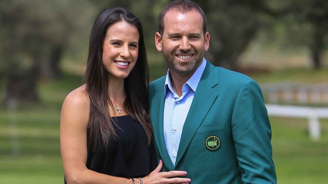 El ‘sí, quiero’ del golfista Sergio García y la periodista Ángela Akins en Texas