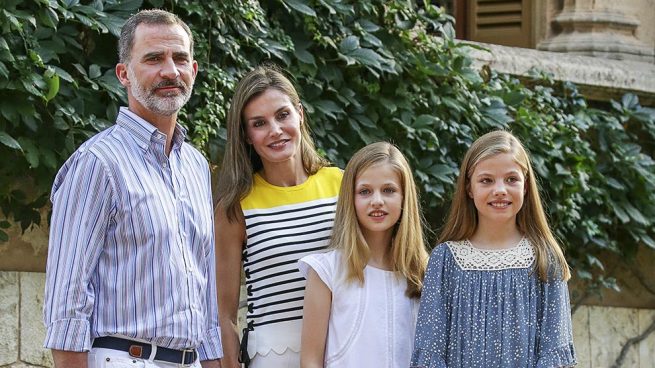 Rey Felipe, Reina Letizia, princesa Leonor, infanta Sofía