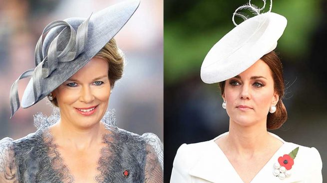 [Vídeo] ¿Por qué ha sido inevitable el enfrentamiento de estilo entre Kate Middleton y Mathilde?