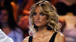 La modelo Alba Carrillo  en el debate final de ‘Supervivientes’ / Gtres