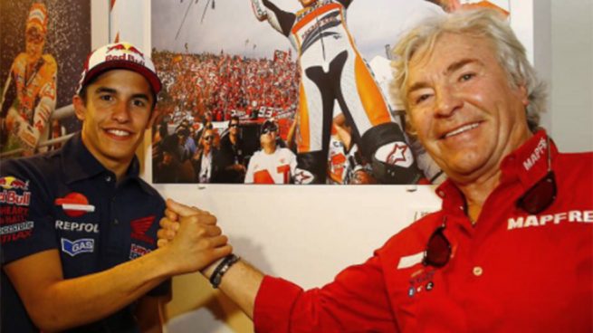 Marc Márquez, uno de los que apoyan a Ángel Nieto en Twitter / Twitter @marcmarquez93