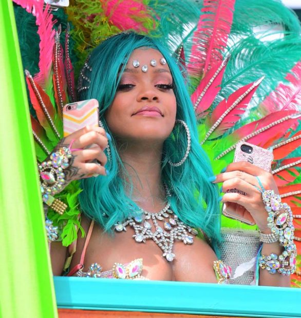 Rihanna en el carnaval de Barbados / Gtres