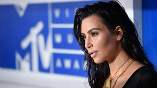 La socialité Kim Kardashian. / Gtres