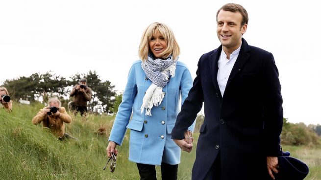 Brigitte y Macron, atípicas vacaciones en Marsella