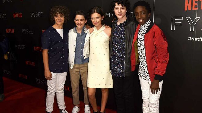 Los protagonistas de 'Stranger Things' / Gtres