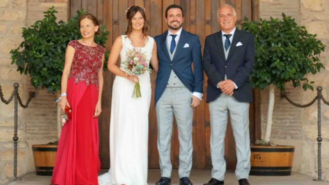Alberto Garzón boda