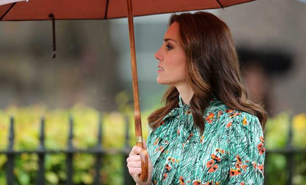 Kate Middleton Vestido Homenaje Diana Flores