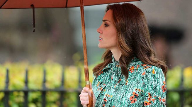 Kate Middleton Vestido Homenaje Diana Flores