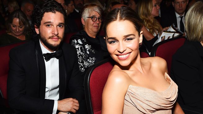 Kit Harington y Emilia Clarke