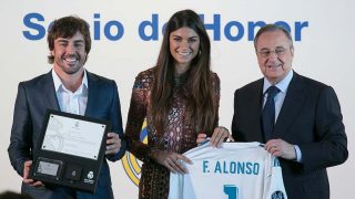 GALERÍA: Fernando Alonso recibe un homenaje como socio honorífico del Real Madrid / Gtres