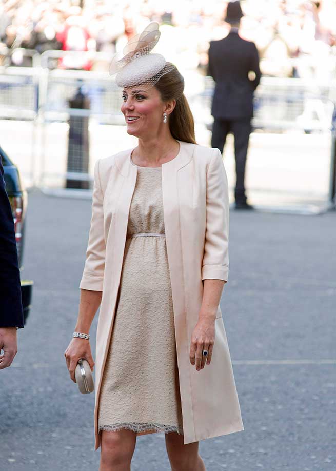 Kate Middleton embarazada estilo