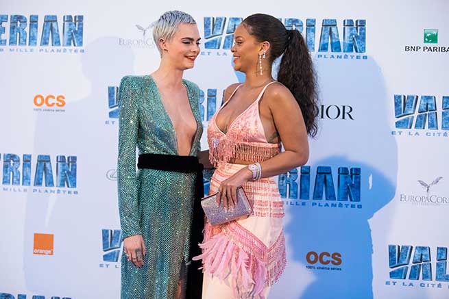 Rihanna y Cara Delevingne / Gtres