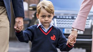 El príncipe George llegando al colegio / Gtres