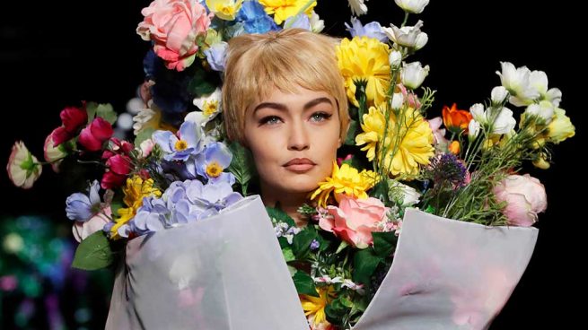 Moschino Gigi Hadid Milan Fashion Week