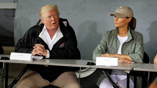 Tacones Desastre Melania Trump