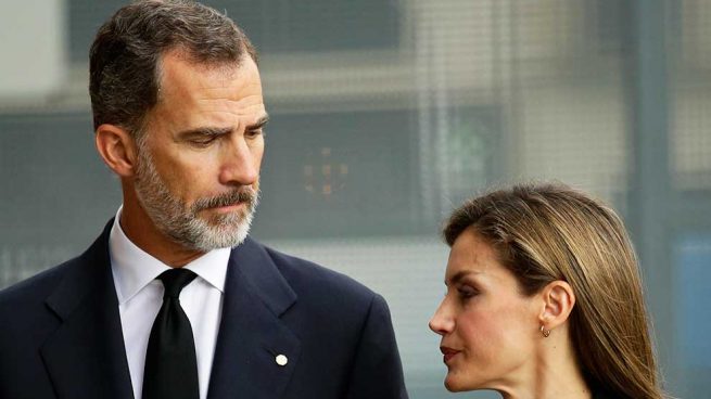 Don Felipe y Doña Letizia Reyes España