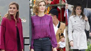 [CONSULTA NUESTRA GALERÍA] Tres de los looks que Letizia ha lucido en el día del Pueblo Ejemplar /Gtres