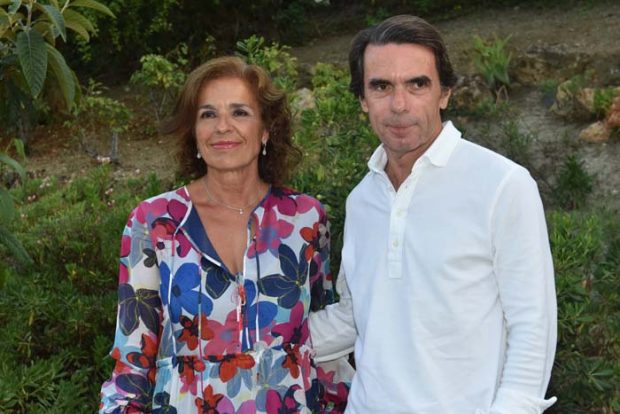 Ana Botella y José María Aznar