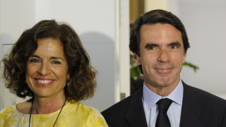 José María Aznar y Ana Botella en una imagen de archivo /Gtres