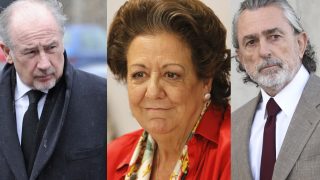 Francisco Correa, Rita Barberá y Rodrigo Rato en un fotomontaje /LOOK