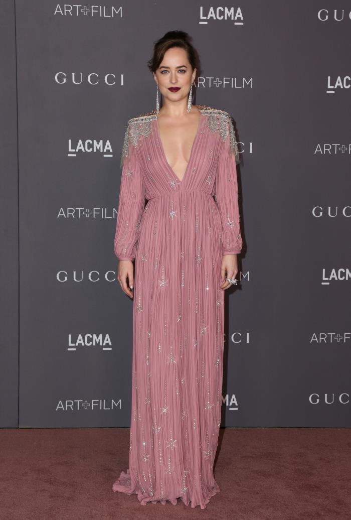 dakota johnson lacma 2017