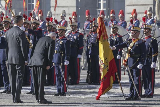 El Rey y Reuven Rivlin