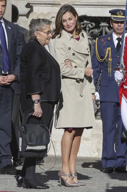 Doña Letizia junto a Nechama Rivlin / Gtres