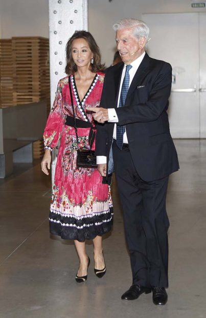 Isabel Preysler y el escritor Mario Vargas Llosa