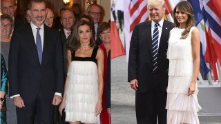 Doña Letizia y Melania Trump vestidas de flappers / Gtres