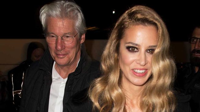 Richard Gere y Alejandra Silva